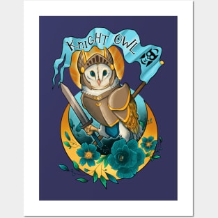 Knight Owl Posters and Art